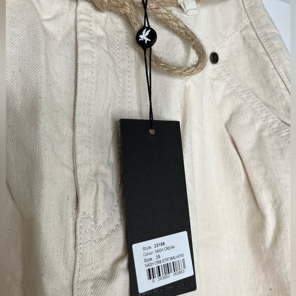 NWT One Teaspoon Street Walkers Jeans, Nashville Cream, 25 - Picture 7 of 9